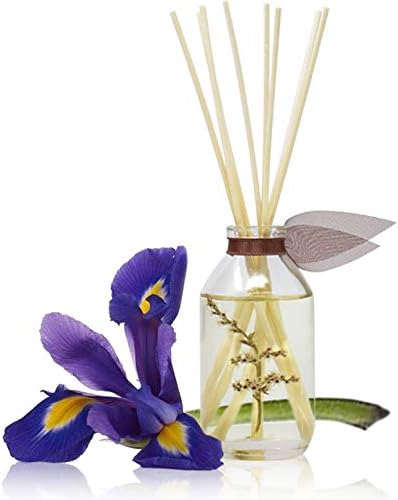 LOVSPA Reed Diffuser Set, Cashmere Woods Scented Oil Diffuser with Sticks, Home Fragrance Accessories for Bathroom Shelf Decor, Aroma Diffusers for Home or Office Fall Decor, USA Made