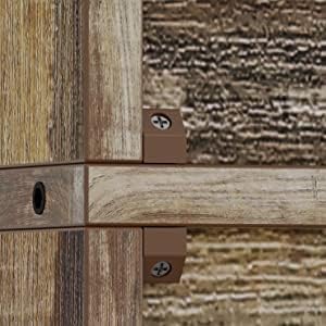 IRONCK Bookshelves and Bookcases Set of 2 Floor Standing 6 Tiers Display Storage Shelves 70 in Tall Bookcase Home Decor Furniture for Home Office, Living Room, Bed Room