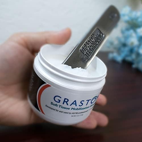 Graston Technique Vitamin E Enriched Emollient - 4oz Jar, Ideal for IASTM Lotion & Massage Therapy Cream, Perfect Vitamin E Cream for Massage and Physical Therapy, 3-Pack