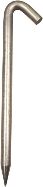 Steel Tent Stakes Heavy Duty Ground Stake, Metal Stakes to Anchor Commercial Inflatables, Outdoor Camping Canopy, Fence, Garden Tent Accessories, 1" Diameter x 18" Length, 4 Pack