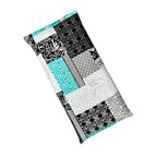 Large Microwave Heating Pad with Flax Seed, Scented or Unscented, Good For Back Pain or Cramps, Moist Heat Therapy or Ice Pack, Microwavable Bean Bag, 6" x 12" (Patchwork, Peppermint & Chamomile)