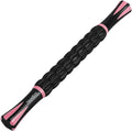 Yansyi Muscle Roller Stick for Athletes - Body Massage Roller Stick - Release Myofascial Trigger Points Reduce Muscle Soreness Tightness Leg Cramps & Back Pain for Physical Therapy & Recovery (Pink)