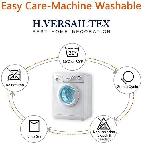 H.VERSAILTEX Velvet Stretch Sectional Couch Covers 3 Pieces Sofa Seat Cushion Covers L Shape Separate Couch Cover for Both Left/Right Sectional Couch (Large Sofa 2 Seater + 1 Chaise, French Oak)