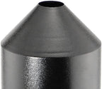 Set of 2 Audubon Torpedo Squirrel Baffles - Black Steel, 6" Diameter Each, Protect Bird Feeders on Poles