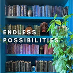 Curated Decorative Books Hardcover Décor Books for Home Décor, Choose Color, Interior Design, Office, Wedding Display, Instant Library, or Staging (Light Blue, One Foot)