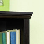 Sauder Miscellaneous Storage 3-Shelf Bookcase/ Book shelf, Jamocha Wood finish