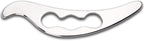 Feelfree Stainless Steel Guasha Scraping Massage Tool for Soft Tissue, Physical Therapy Stuff Used for Back, Legs, Arms, Neck, Shoulder (Bird Shape)