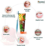 Himalaya Botanique Complete Care Whitening Toothpaste, Simply Peppermint, Fluoride Free for a Clean Mouth, Whiter Teeth and Fresh Breath, 5.29 oz, 4 Pack