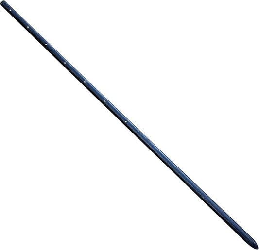 Sandbaggy Round Steel Concrete Form Stakes with Nail Holes - Rust Resistant Coating - Removable, Reusable (50, 3/4 in X 36 in)