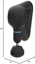 TheraGun Therabody Prime (5th Generation) - Deep Tissue Percussion Therapy Massage Gun - Bluetooth Enabled, Personal Massager for Pain Relief in Neck, Back, Leg, Shoulder and Body (Black)