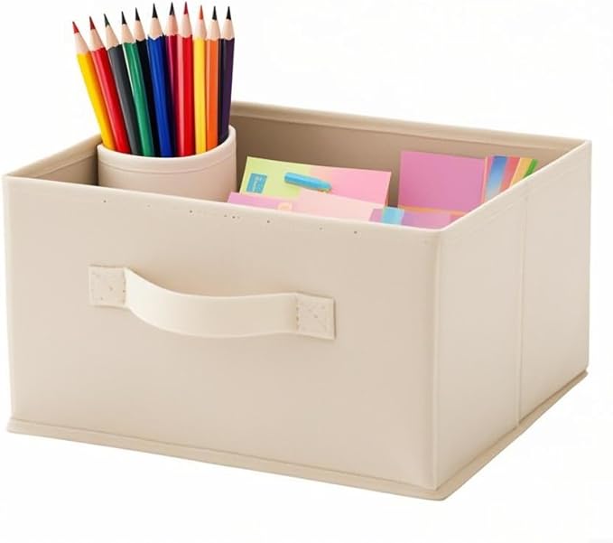 Hanging Shelf Closet Storage Organizer Removable Drawers ，Hanging Storage Organizer Hanging Sweater 2 Sock Underwear Drawers for Closet, Bedroom, Beige