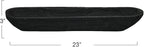 Creative Co-Op Decorative Paulownia Wood Bowl, Black