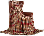 MERRYLIFE Throw Blanket Plaid| Ultra-Plush Soft Colorful Oversized | Decorative Couch Travel Blanket | (50" 60", Love Urban)