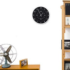 Modern Minimalist Black Stop Wall Clock