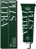 Plus Ultra Organic Fluoride-Free Gel Toothpaste in Aluminum Tube | Eco-Friendly, SLS Free | Made with Aloe, Peppermint, Bamboo Extract | for Sensitivity & Whitening | Made in USA, 4.7oz (Pack of 1)