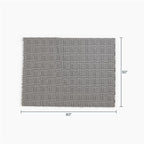 Outer Bug Shield Outdoor Throw Blanket w/Insect Shield Repellent Gear Technology- Lightweight Insect-Repellent Outdoor Blanket, Camping, Picnic & Beach Blanket, Houndstooth, 50”W x 60”