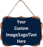 Personalized Custom Wooden Signs with Any Text Name for Home Door Man Cave Bar Family Farmhouse Decorative Home Kitchen Rustic Wall Decor