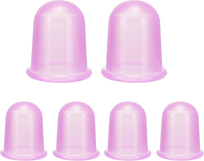 Silicone Cupping Therapy Set - Cupping Kit for Massage Therapy - Cellulite Remover Cupping Set - Anti Cellulite Cup Massager, Vacuum Suction Massage Cups for Cellulite Reduction