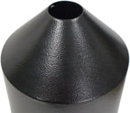 Set of 2 Audubon Torpedo Squirrel Baffles - Black Steel, 6" Diameter Each, Protect Bird Feeders on Poles