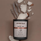 Journeyman Collection Candle, 15oz, Wooden Wick, Santal Oud, Large Painted Jar