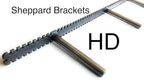 Floating Shelf Brackets - Sheppard Brackets - Easy Install - Heavy Duty (28 inch)