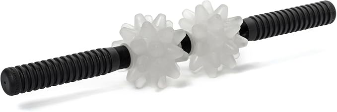 RumbleRoller Original Beastie Fiberglass Roller, Clear