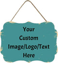 Personalized Custom Wooden Signs with Any Text Name for Home Door Man Cave Bar Family Farmhouse Decorative Home Kitchen Rustic Wall Decor