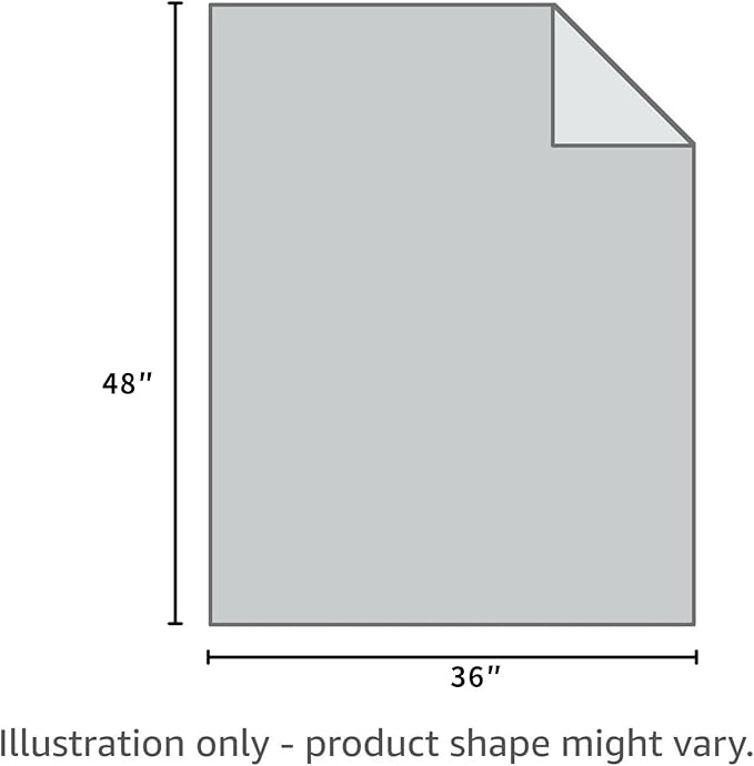 Soft Chenille Yarn Throw 36"x48", Handmade Knit Throw Blanket, for use in All Seasons, Soft Cozy Warm Knitted Blanket for Bed Sofa, Couch Chair, Living Room(1.15Ib)