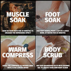 5 Pack Bundle: Coach Soak Recovery Bath Soak, Epsom Salt Bulk, Bath Salts Bulk, 5 Pack Bundle - Total of 15 Pounds (Mixed Bundle)