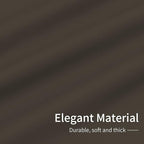 Easy-Going Blackout Curtains for Bedroom, Solid Thermal Insulated Grommet and Noise Reduction Window Drapes, Room Darkening Curtains for Living Room, 2 Panels(42x84 in, Taupe)