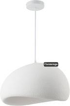 15.7in Wabi Sabi Pendant Lights Kitchen Island Lighting Fixture Ceiling Mount White Modern Japanese Lamp Japandi Chandelier for Dining Living Room Hallway Bedroom Restaurant Hanging Lamp