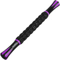 Yansyi Muscle Roller Stick for Athletes - Body Massage Roller Stick - Release Myofascial Trigger Points Reduce Muscle Soreness Tightness Leg Cramps & Back Pain for Physical Therapy & Recovery (Purple)
