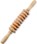 Wooden Massage Roller Wood Therapy Massage Tools for Body Shaping, Anti Cellulite Wood Roller Masssager, Manuel Wooden Fascia Massage Roller, Wood Body Sculpting Tools, Wood Body Massage Roller