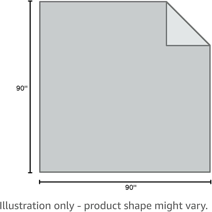 GONAAP Fuzzy Faux Fur Throw Blanket Queen Size Frosty Black Super Soft Cozy Plush Fuzzy Shaggy Blanket for Couch Sofa Bed (Frosty Black, Queen(90"x90"))