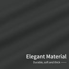 Easy-Going Blackout Curtains for Bedroom, Solid Thermal Insulated Grommet and Noise Reduction Window Drapes, Room Darkening Curtains for Living Room, 2 Panels(42x84 in, Dark Gray)