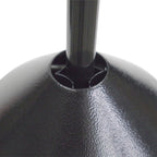 Set of 2 Audubon Torpedo Squirrel Baffles - Black Steel, 6" Diameter Each, Protect Bird Feeders on Poles