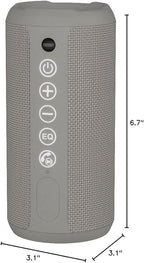 Ortizan Portable Bluetooth Speaker, IPX7 Waterproof Wireless Speaker with 24W Loud Stereo Sound, Outdoor Speakers with Bluetooth 5.0, 30H Playtime,66ft Bluetooth Range, Dual Pairing for Home