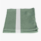 Outer Bug Shield Outdoor Throw Blanket w/Insect Shield Repellent Gear Technology- Lightweight Insect-Repellent Outdoor Blanket, Camping, Picnic & Beach Blanket, Forest Green Colorblock, 50" W x 60"