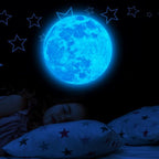 1049Pcs Glow in The Dark Stars and Moon for Ceiling, Wall Bedroom Chirldren's Room Stickers Decals Decor, Boys & Girls' Gifts