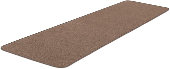 House, Home and More Outdoor Carpet Runner - Brown - 3 Feet x 35 Feet