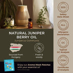Gya Labs Juniper Berry Essential Oil for Diffuser - 0.34 Fl Oz - 100% Pure Natural Juniper Essential Oil for Skin & Candle Making Scent