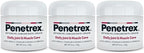 Penetrex Joint & Muscle Therapy - Soothing Comfort for Back, Neck, Hands, Feet - Premium Whole Body Rub with Arnica, Vitamin B6 MSM & Boswellia - 2oz 3-Pack