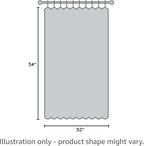 FMFUNCTEX Linen Sheer Curtains for Bedroom, Beige Curtains 54 inch Length for Living Room, Natural Flax Blend Window Draperies for Farmhouse Curtain, Rod Pocket 2 Panels