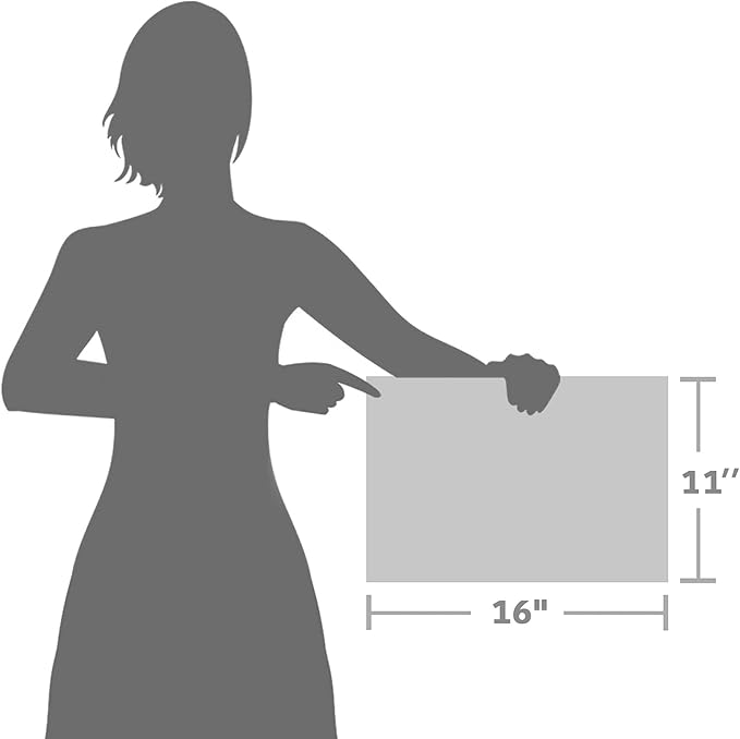 cozy country Beach Wall Art 16"x11" - Coastal Pictures Ocean Canvas Decor - Nautical Artwork Seascape Painting for Bathroom, Bedroom, Sea House