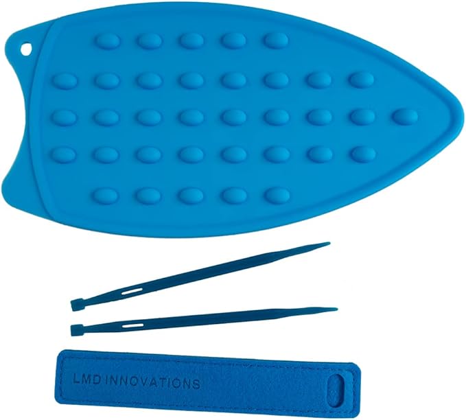 100% New Zealand Wool Pressing Mat for Quilting - Best Portable Wool Ironing Mat for Quilters - Includes Travel Bag, Cutting Mat, Iron Rest & Sewing Accessories and Supplies - 13.5"x17"x0.5" Iron Mat