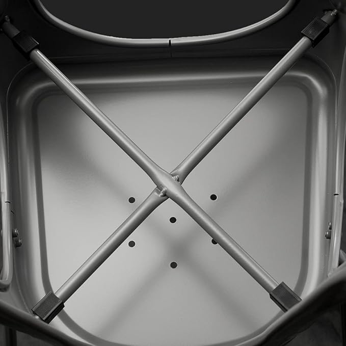 Amazon Basics Metal Dining Chairs, 4 Count, Dark Grey, 20.1 x 17.1 x 33.5 inches