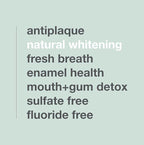 Davids Fluoride Free Kids & Adults Toothpaste, Teeth Whitening, Antiplaque, SLS (Sulfate) Free, Promotes Enamel Health, Mouth & Gum Detox, Natural Strawberry Watermelon, 5.25oz