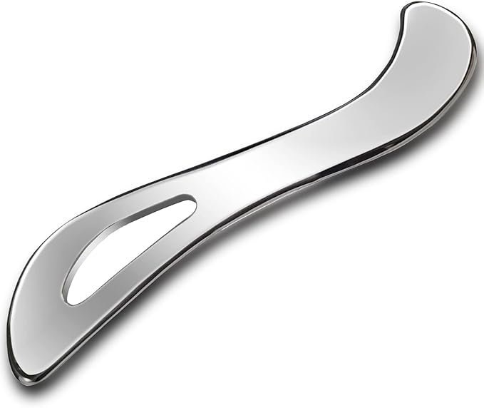 BYYDDIY Stainless Steel Gua Sha Muscle Scraper Tools,Scraping Massage Tools,Scar Tissue Tool,Guasha Massage Scraper Tool,IASTM Tools,Fascia Scraper,Soft Tissue Massage Tool, Guasha Tool for Body