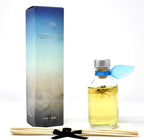 LOVSPA Reed Diffuser Set, Ocean Flowers Scented Oil Diffuser with Sticks, Home Fragrance Accessories for Bathroom Shelf Decor, Aroma Diffusers for Home or Office Desk, USA Made
