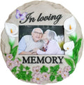 Spoontiques - Garden Décor - In Loving Memory Stepping Stone - Decorative Stone for Garden